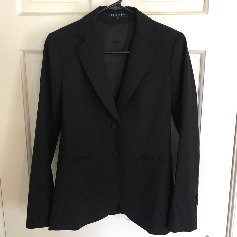 Theory Black Suit Jacket